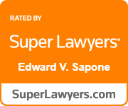 rated by Super Lawyers Edward V. Sapone superlawyers.com