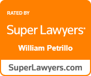 rated by Super Lawyers William Petrillo SuperLawyers.com