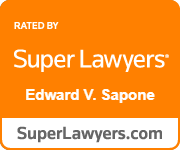 rated by Super Lawyers Edward V. Sapone SuperLawyers.com